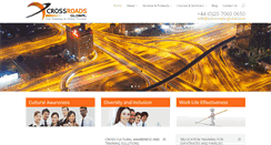 Desktop Screenshot of crossroads-global.com